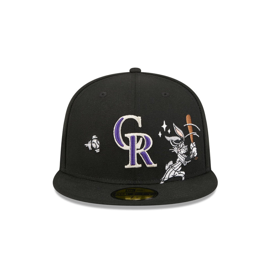 Colorado Rockies Bugs Bunny Swing 59FIFTY Fitted Hat
