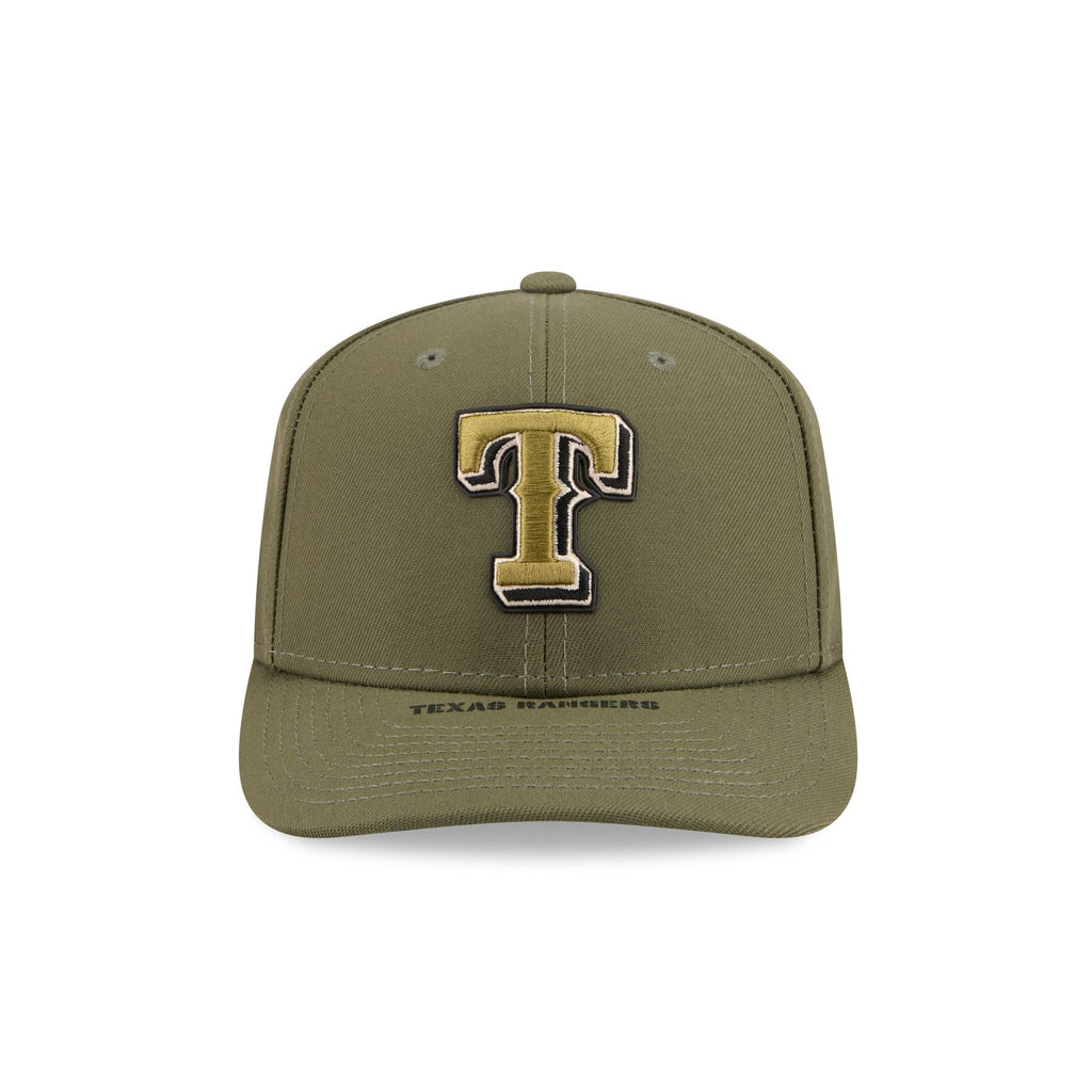 Texas Rangers Armed Forces Day 2026 9SEVENTY Stretch-Snap Hat
