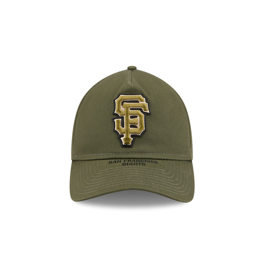 San Francisco Giants Armed Forces Day 2026 9TWENTY A-Frame Adjustable Hat