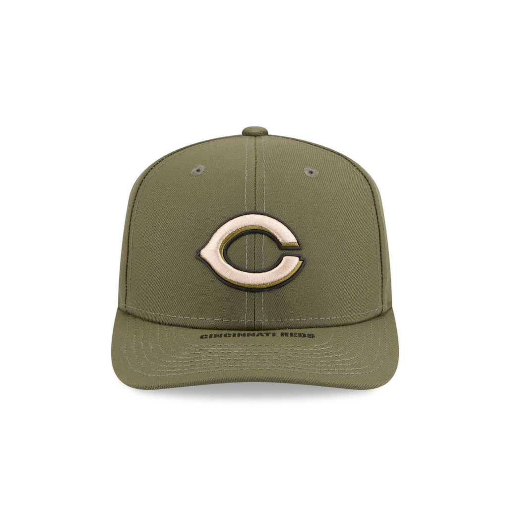 Cincinnati Reds Armed Forces Day 2026 9SEVENTY Stretch-Snap Hat