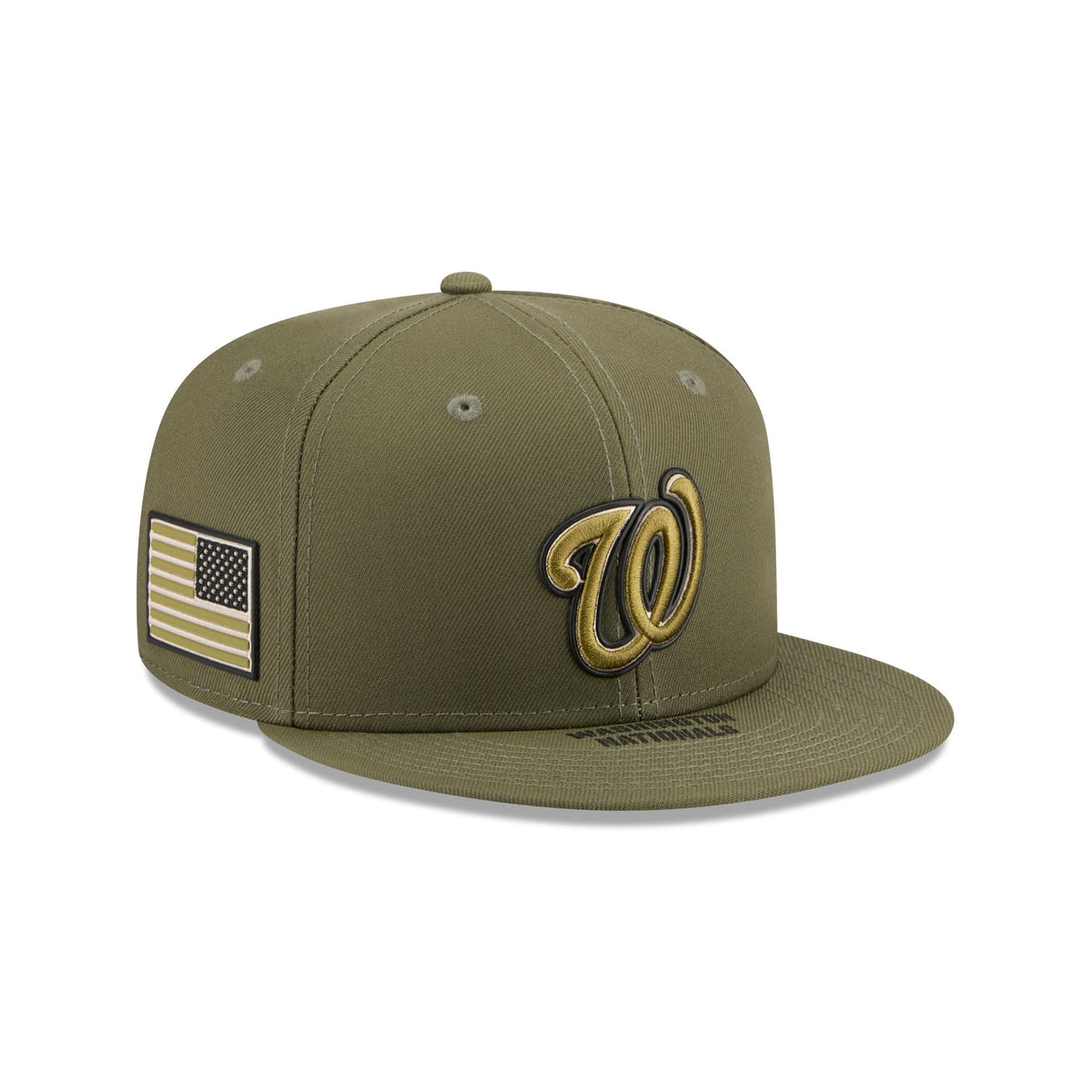 Washington Nationals Armed Forces Day 2026 9FIFTY Snapback Hat