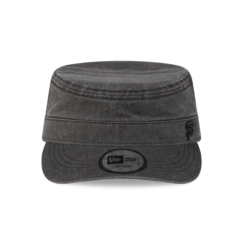San Francisco Giants Pigment Dye Black Military Cap