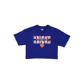 New York Knicks Women's Cropped Split T-Shirt