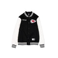 Kansas City Chiefs Black & White Varsity Jacket