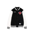 New York Knicks Black & White Varsity Jacket