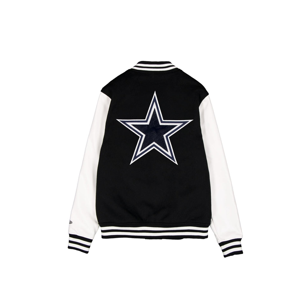Dallas Cowboys Black & White Varsity Jacket