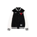 Chicago Bulls Black & White Varsity Jacket