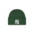 New York Yankees Wide Cuff Green Beanie Hat