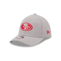 San Francisco 49ers Poly Gray 39THIRTY M-Crown Stretch Fit Hat