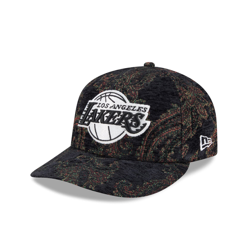 Los Angeles Lakers Three Looms Jacquard Chenille 59FIFTY Fitted Hat