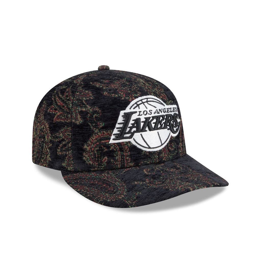 Los Angeles Lakers Three Looms Jacquard Chenille 59FIFTY Fitted Hat