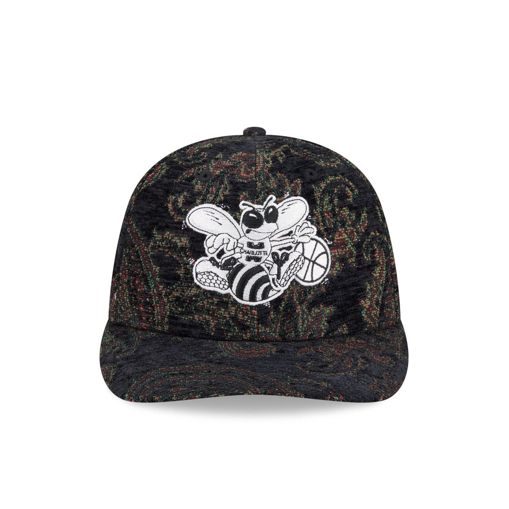 Charlotte Hornets Three Looms Jacquard Chenille 59FIFTY Fitted Hat