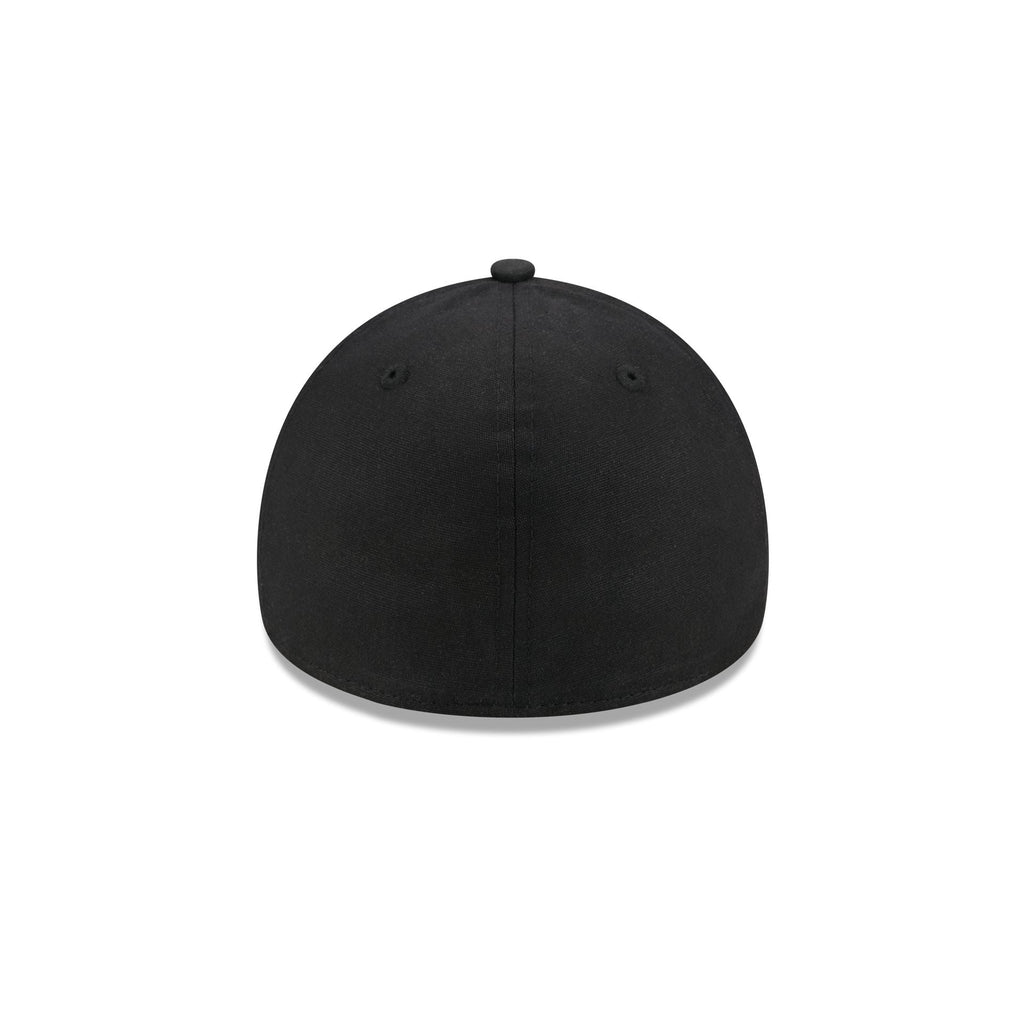 Texas Rangers Waxed Canvas Black 59FORTY A-Frame Fitted Hat
