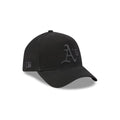Athletics Waxed Canvas Black 59FORTY A-Frame Fitted Hat