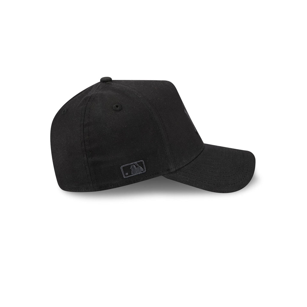 New York Yankees Waxed Canvas Black 59FORTY A-Frame Fitted Hat