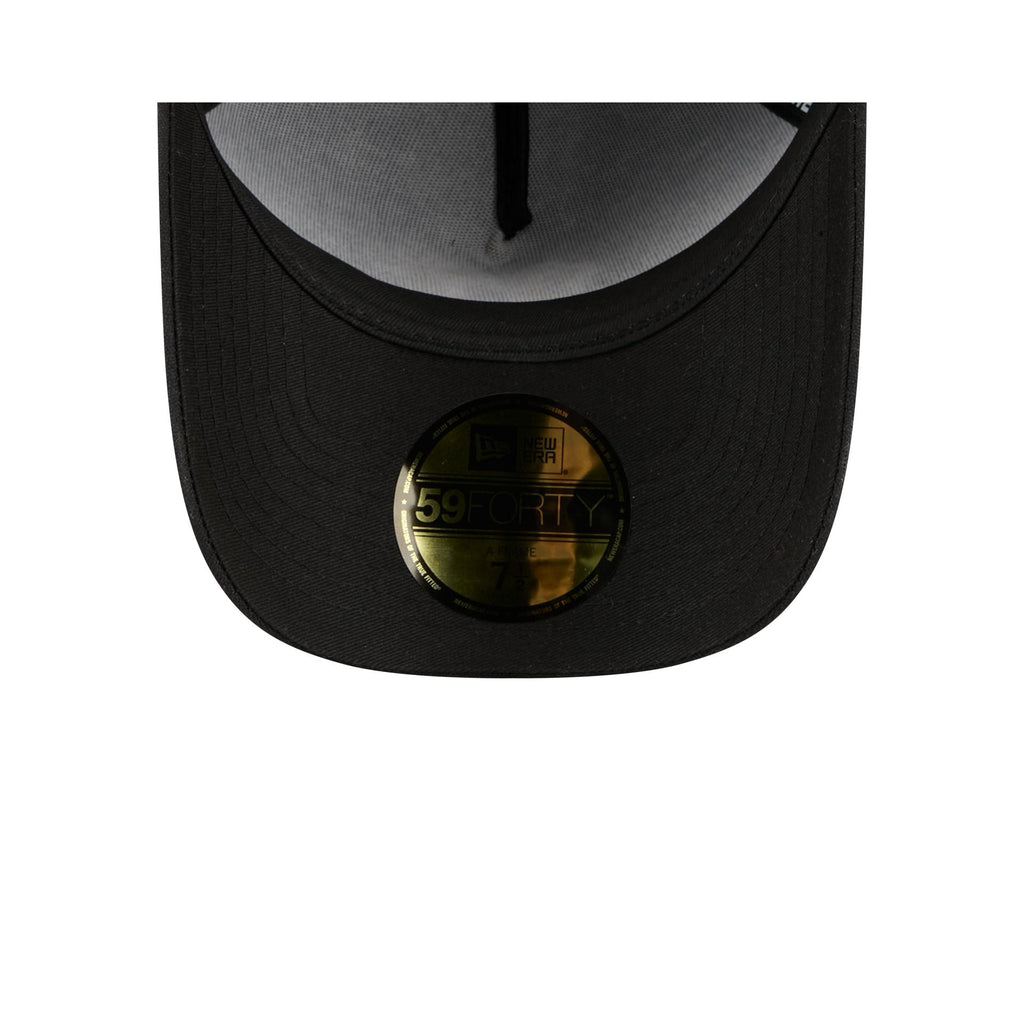 New York Yankees Waxed Canvas Black 59FORTY A-Frame Fitted Hat