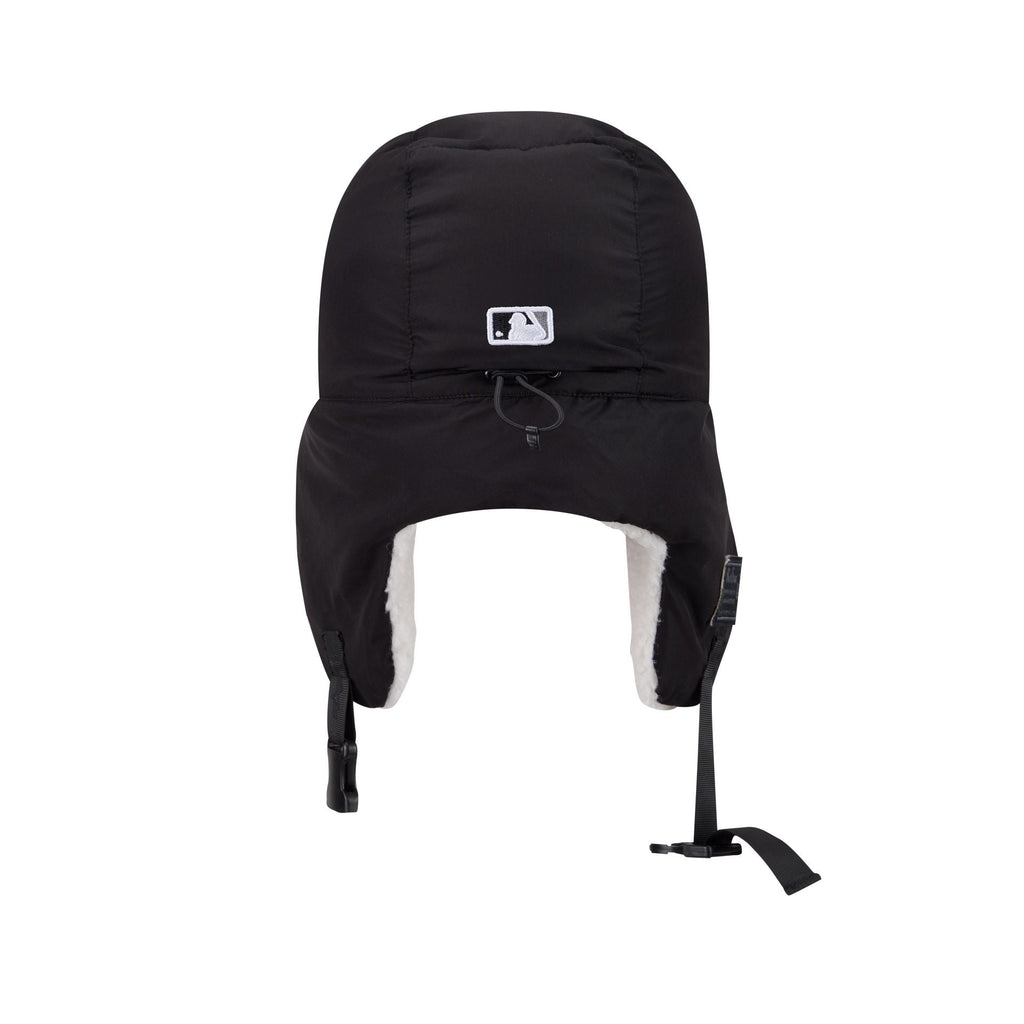 Alpha Industries x Chicago White Sox Black Puffer Trapper Hat