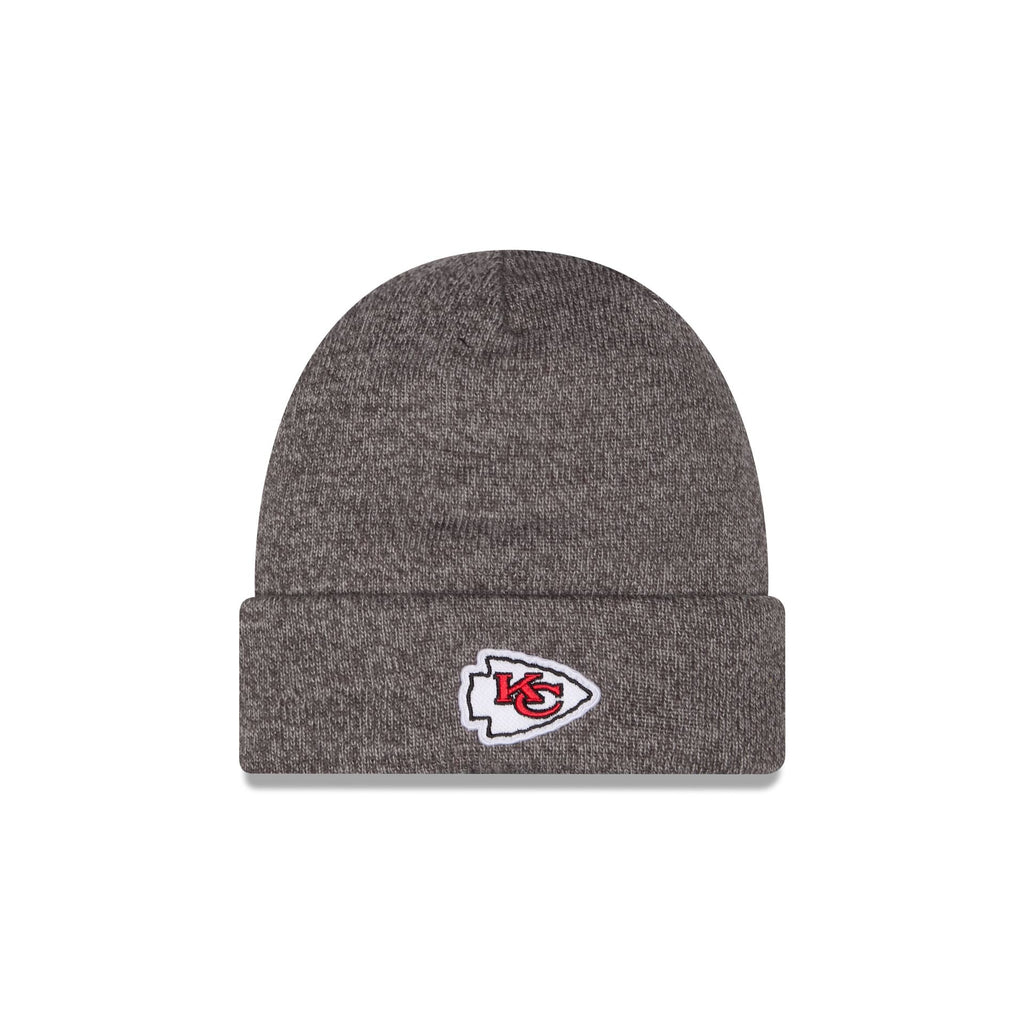 Kansas City Chiefs Heather Gray Tonal Beanie Hat