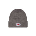 Kansas City Chiefs Heather Gray Tonal Beanie Hat