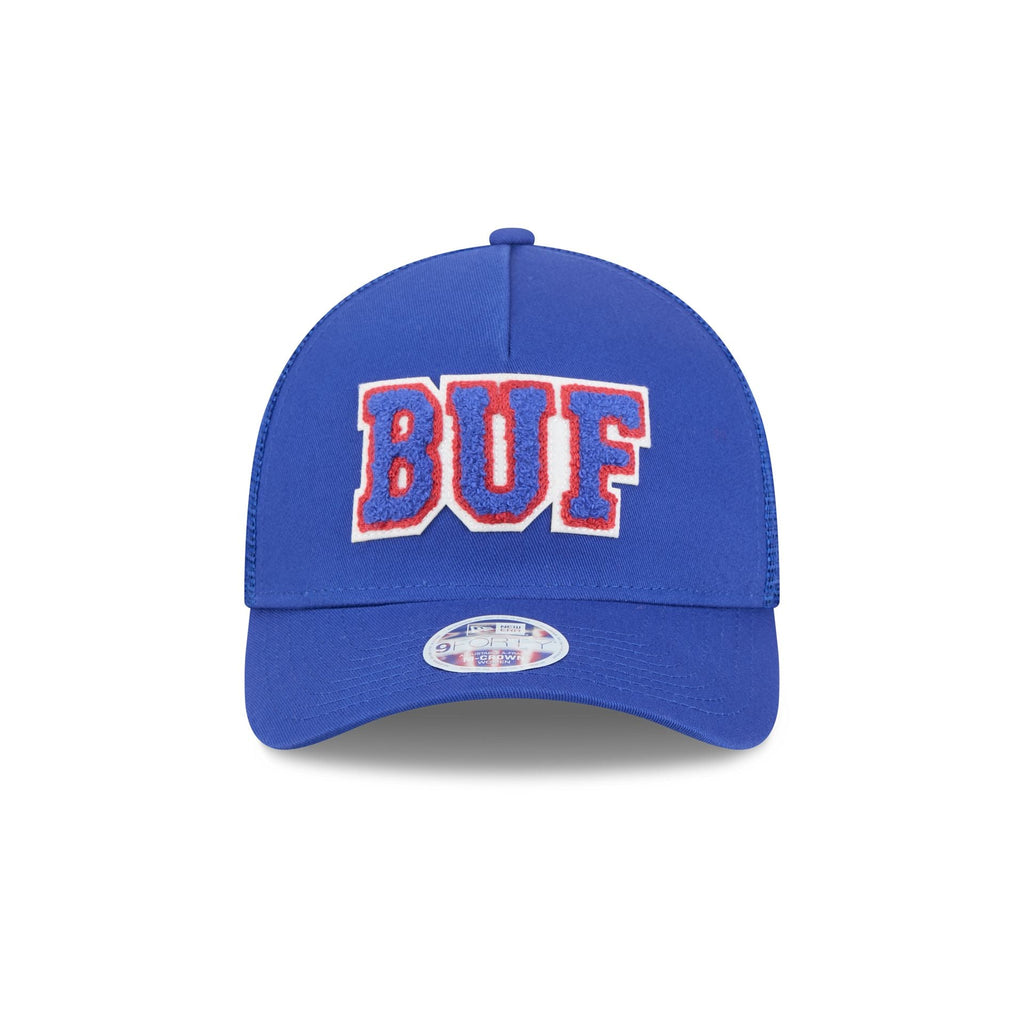 Buffalo Bills Scoreboard Women's 9FORTY M-Crown A-Frame Trucker Hat
