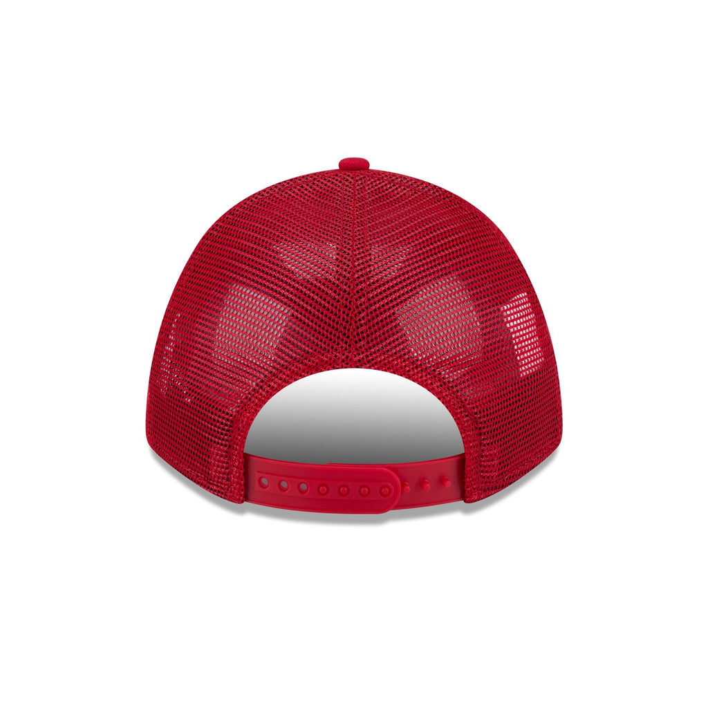 San Francisco 49ers Sequin Wordmark Women's 9FORTY M-Crown A-Frame Trucker Hat