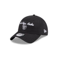 Las Vegas Raiders Script Wordmark Casual Classic Adjustable Hat