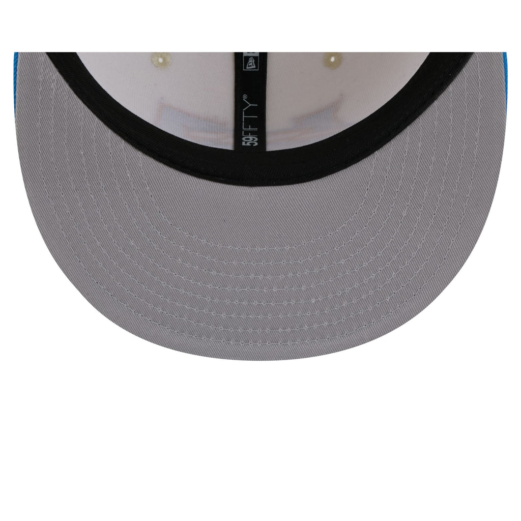 Los Angeles Chargers Deceptor Chrome White 59FIFTY Fitted Hat