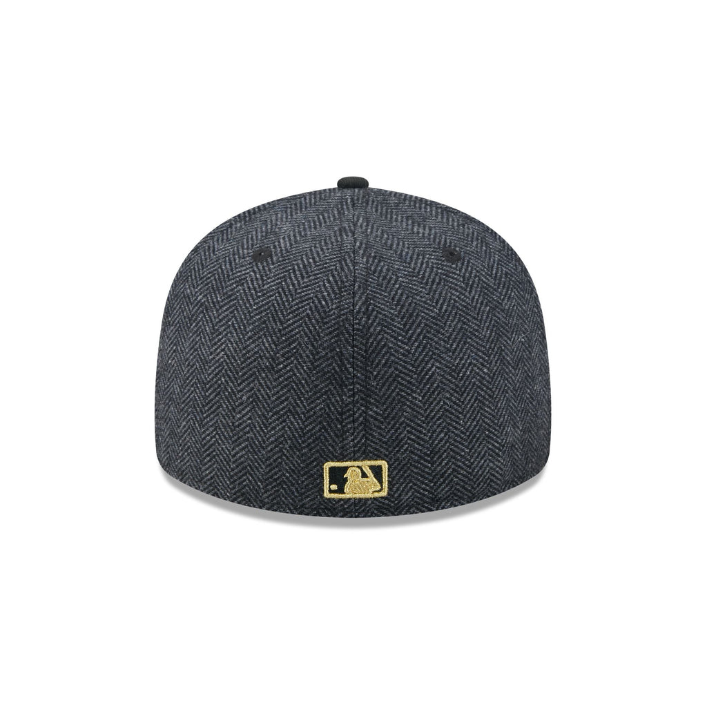 New York Yankees Black Faux Wool 59FIFTY Fitted Hat