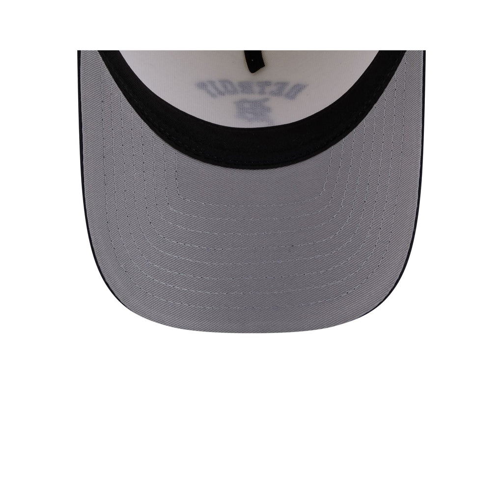 Detroit Tigers Arched Graphic Chrome White 9FORTY M-Crown A-Frame Snapback Hat