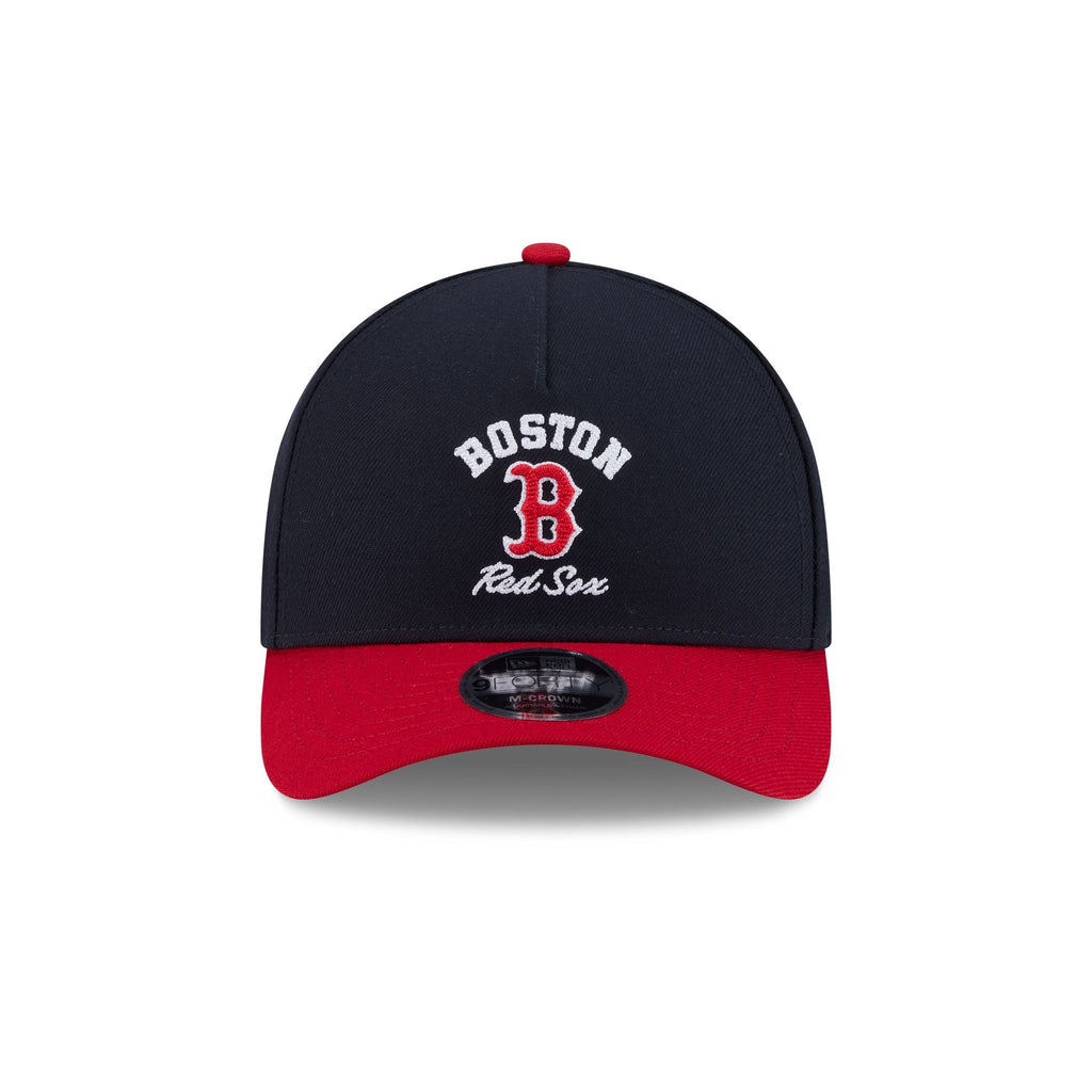 Boston Red Sox Arched Graphic 9FORTY M-Crown A-Frame Snapback Hat
