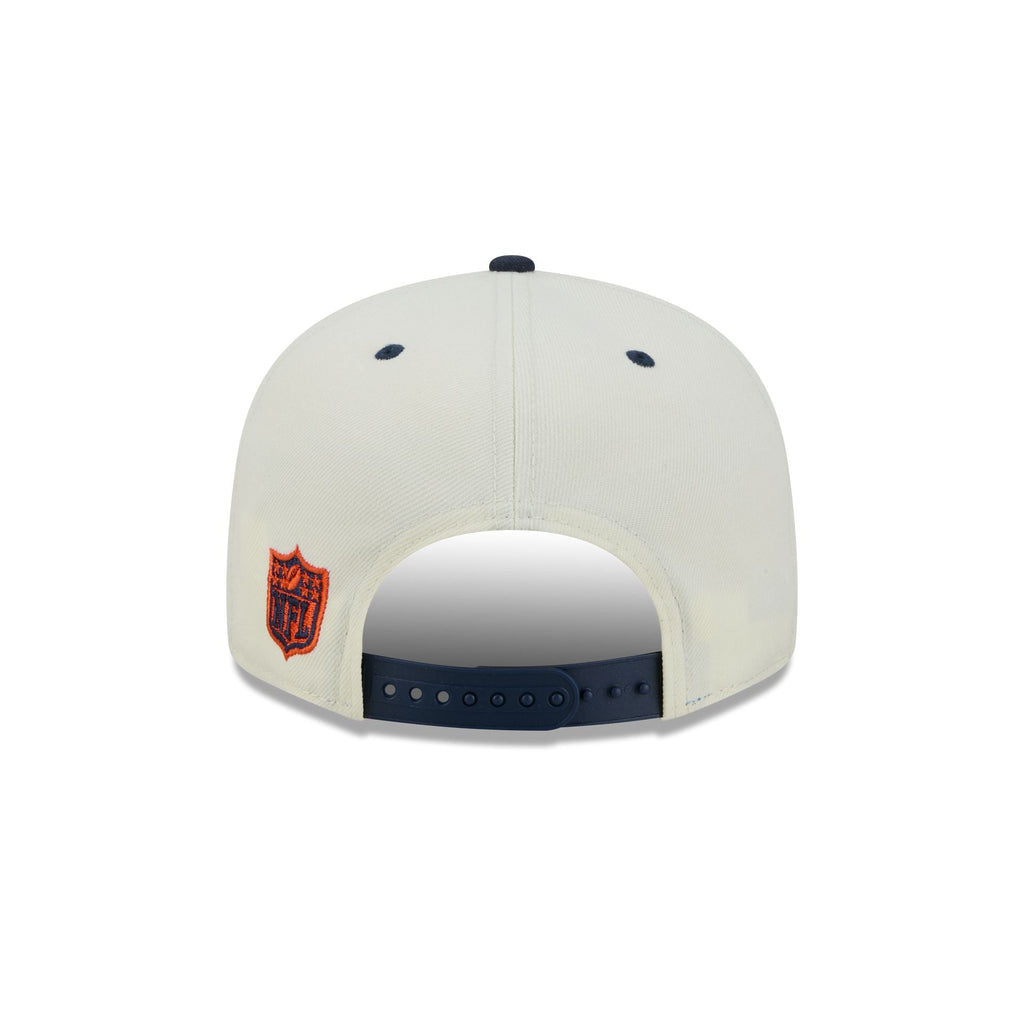 Chicago Bears Classic Stacked Chrome 9FIFTY Snapback Hat