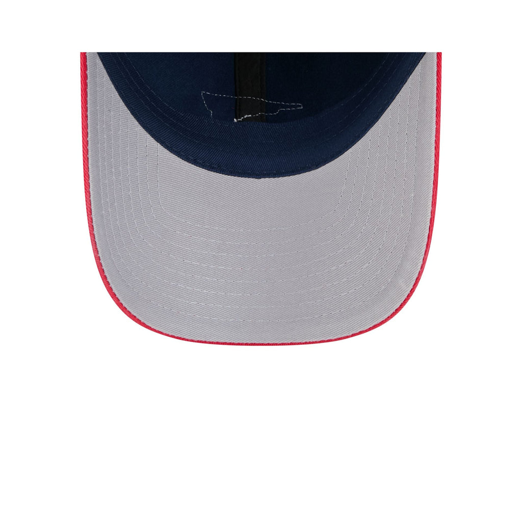New England Patriots Mini Logo Two Tone Casual Classic Adjustable Hat