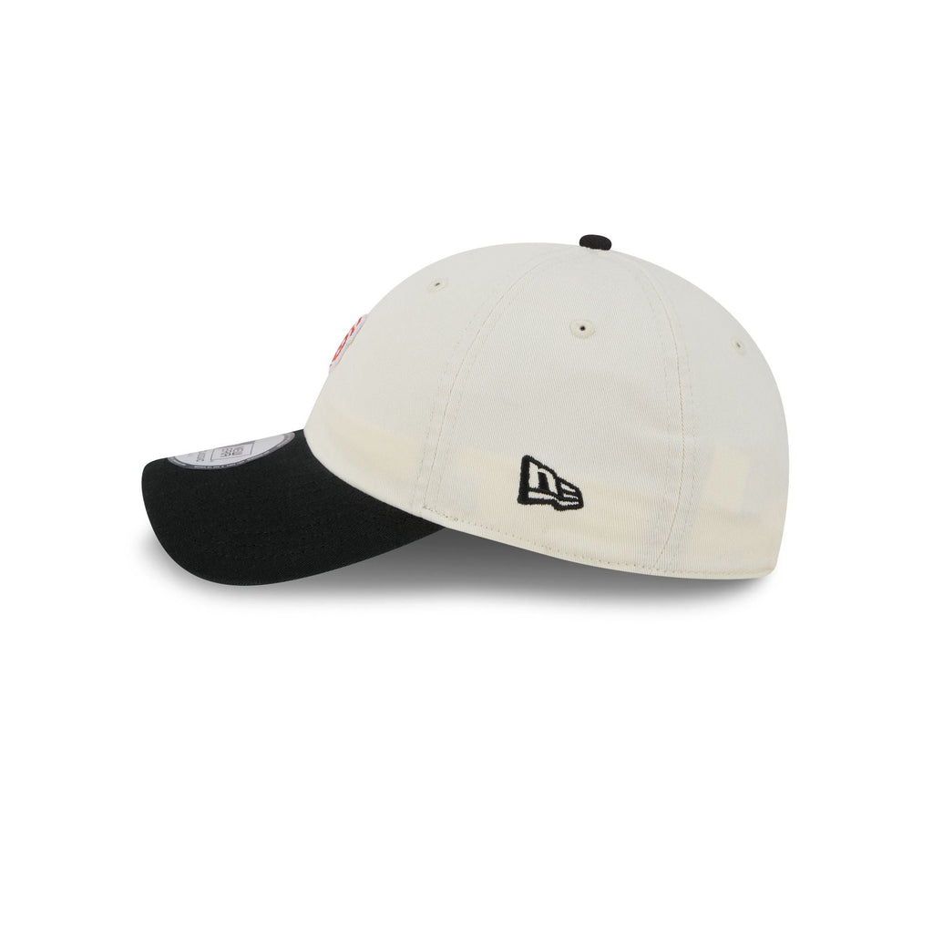 San Francisco Giants Mini Logo Chrome White Casual Classic Adjustable Hat