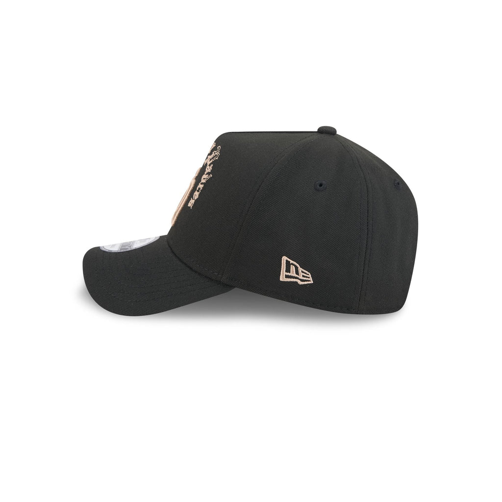 San Diego Padres Gothic Lettering 9FORTY A-Frame Snapback Hat