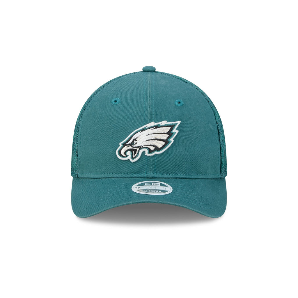 Philadelphia Eagles Floral Mesh Women's 9FORTY M-Crown Trucker Hat