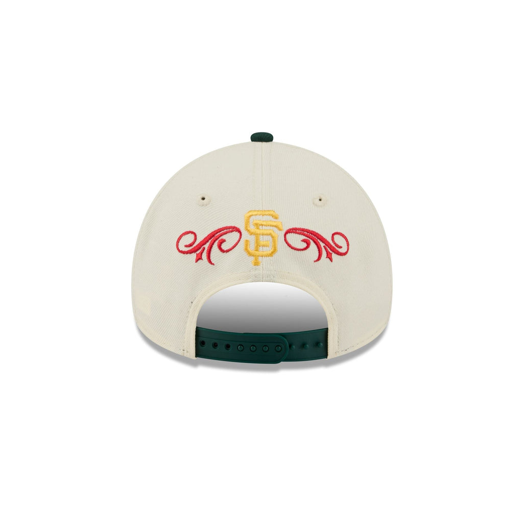 San Francisco Giants Cinco de Mayo Chrome White 9FORTY A-Frame Snapback Hat