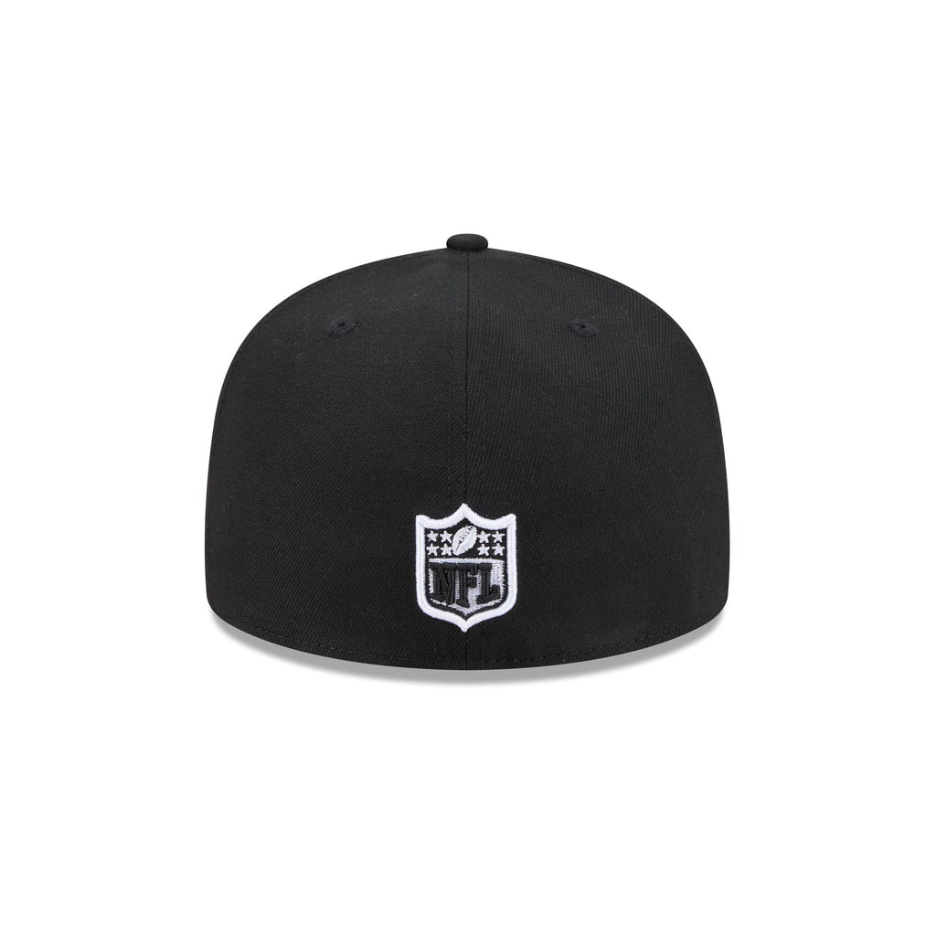 Cincinnati Bengals Black and White Basic 59FIFTY Fitted Hat