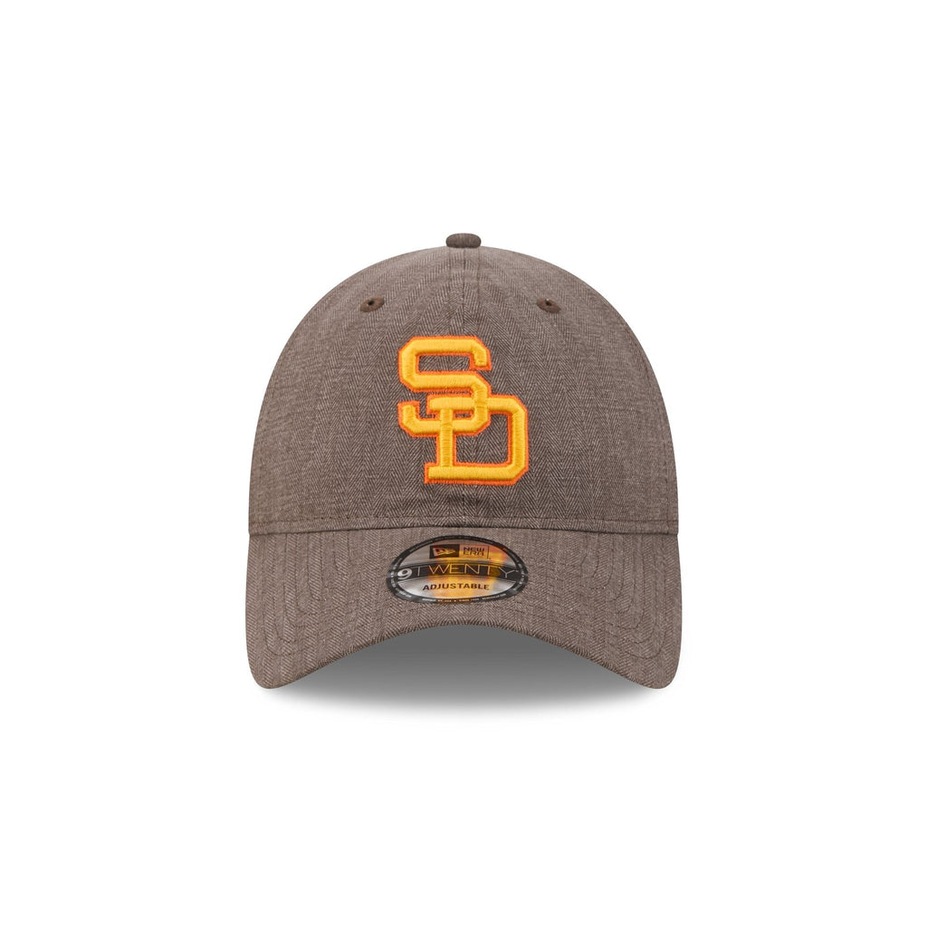 San Diego Padres Herringbone Team Colors 9TWENTY Adjustable Hat