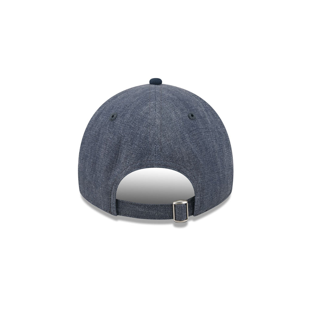 Houston Astros Herringbone Team Colors 9TWENTY A-Frame Adjustable Hat
