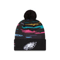 Philadelphia Eagles 2026 Crucial Catch Kids Pom Knit Hat