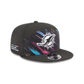 Miami Dolphins 2026 Crucial Catch Split Panel 9FIFTY Snapback Hat