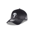 Philadelphia Phillies Washed Black Denim 9FORTY A-Frame Unstructured Snapback Hat