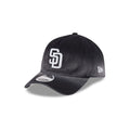 San Diego Padres Washed Black Denim 9FORTY A-Frame Unstructured Snapback Hat