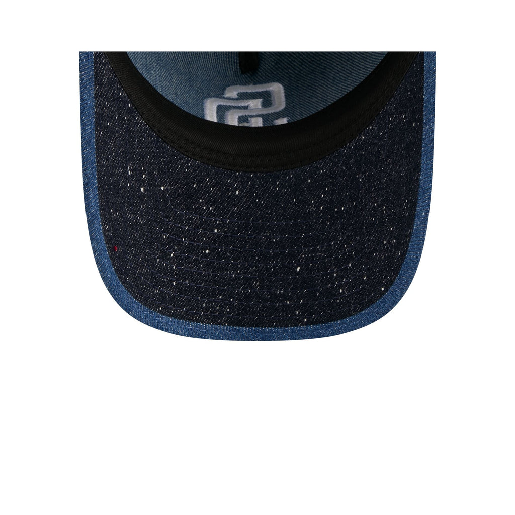 San Diego Padres Multi-Panel Denim 9FORTY A-Frame Unstructured Adjustable Hat