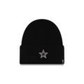Dallas Cowboys Cashmere Black Cuffless Knit Beanie Hat