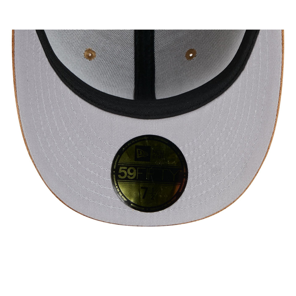 Chicago White Sox Moon Brisbane Moss Brown Visor 59FIFTY Fitted Hat