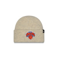 New York Knicks Woolen Heather Gray Short Cuff Knit Beanie Hat
