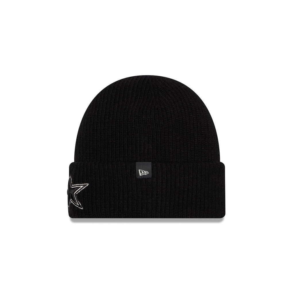 Dallas Cowboys Woolen Black Short Cuff Knit Beanie Hat