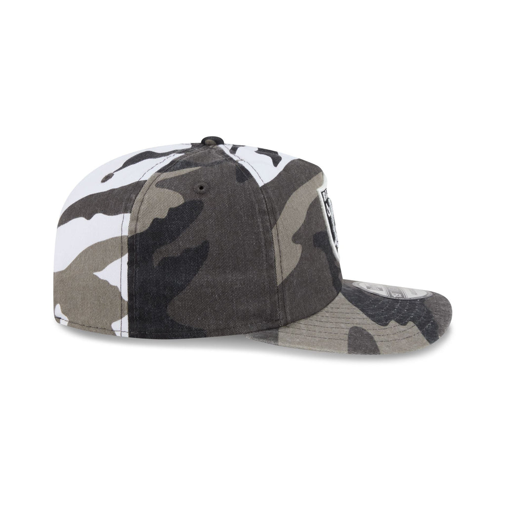 Las Vegas Raiders Washed Nylon Camo 19TWENTY Adjustable Hat