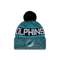 Miami Dolphins 2026 Rivalries Fan Pack Pom Knit Hat
